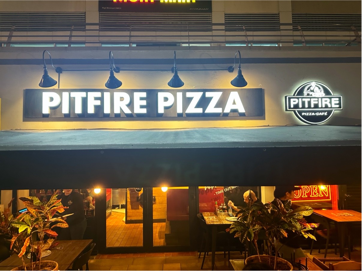 Pitfire Pizza: the place