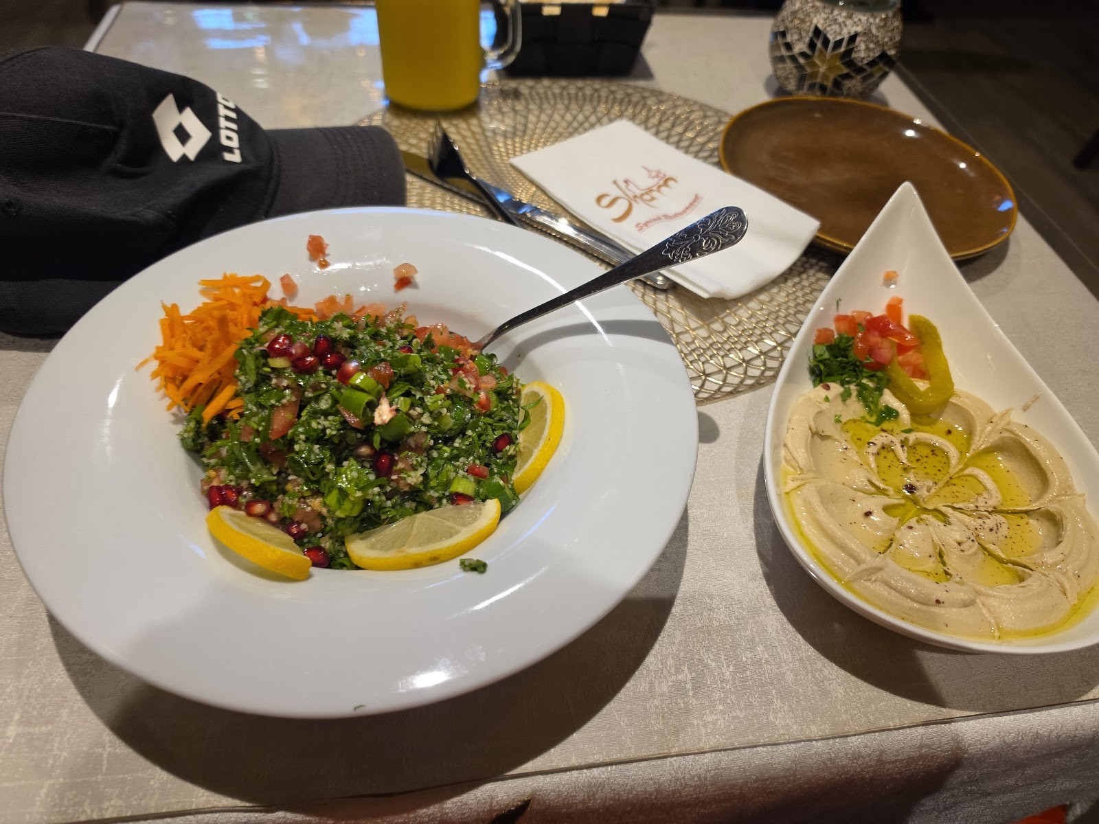 Sham Maza: food & drinks