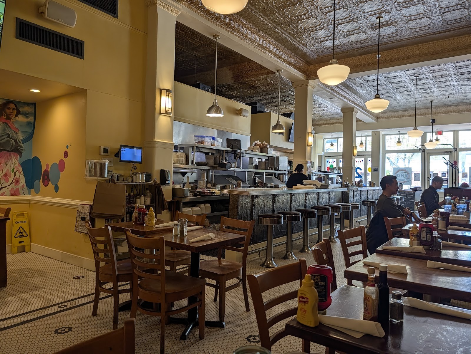 the DINER: the place