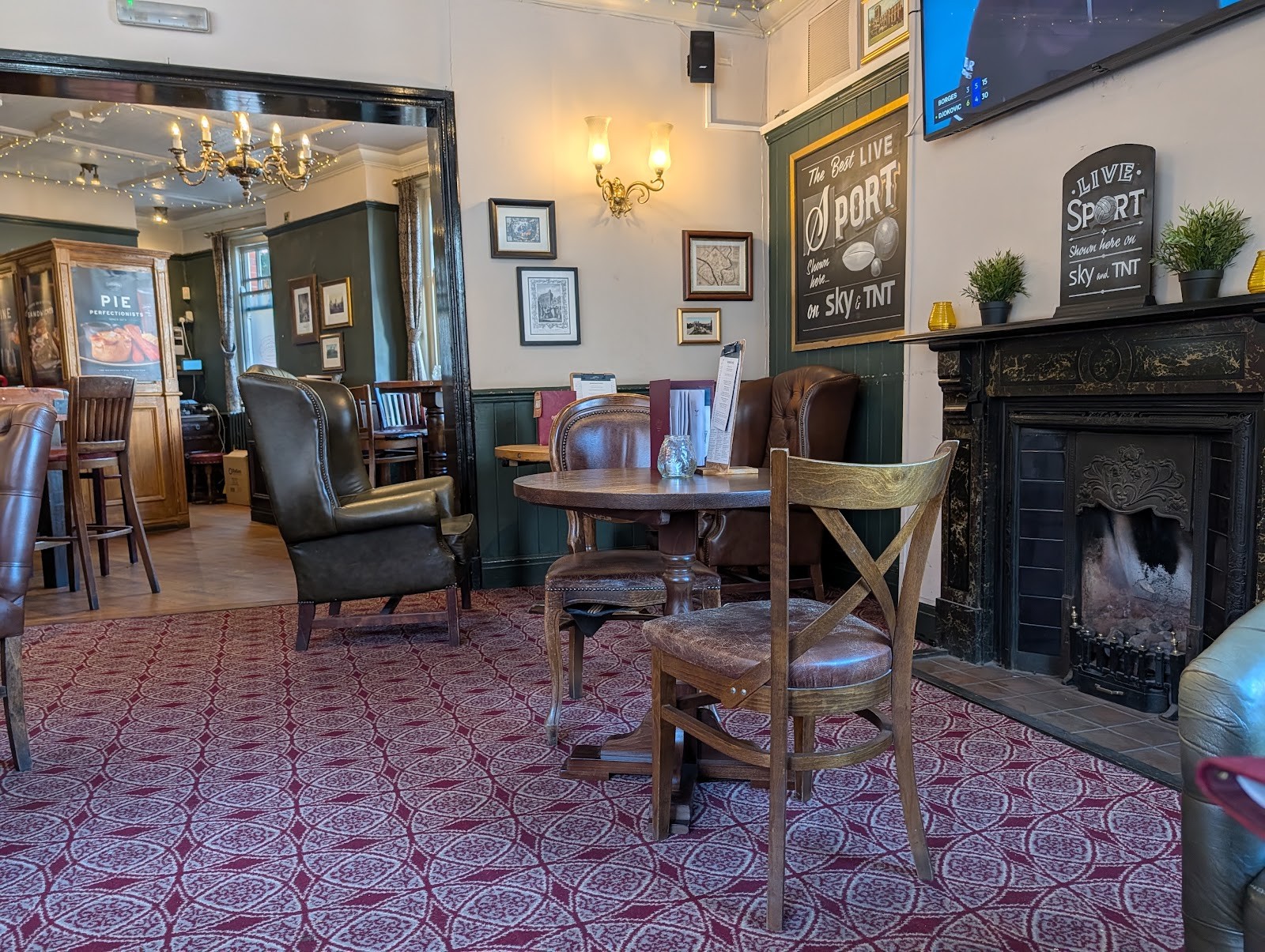 The Cross Keys: the place