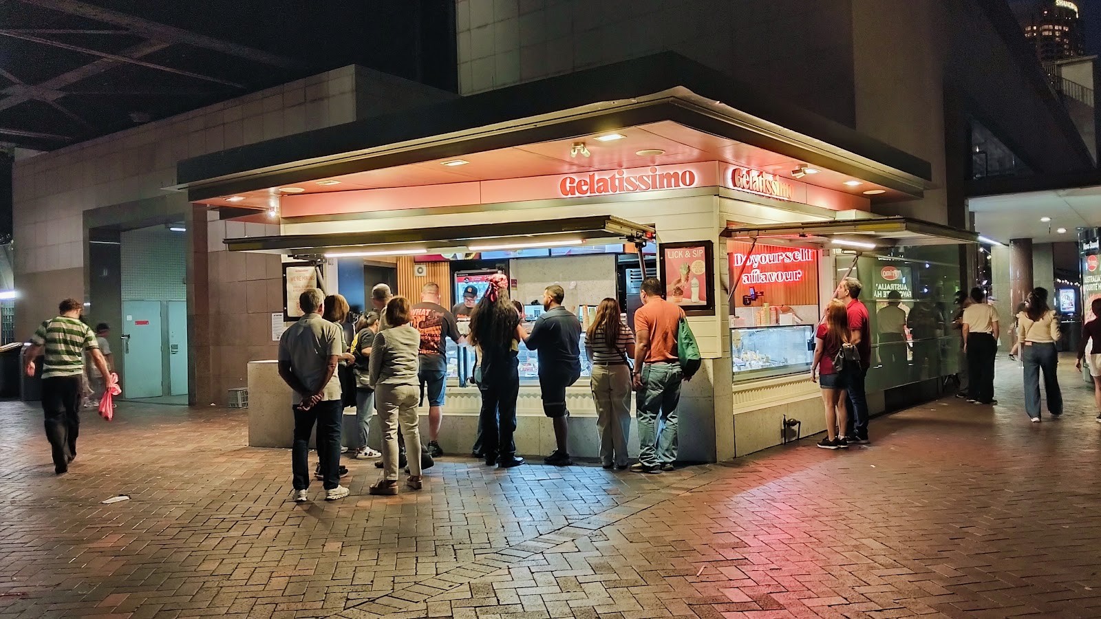Gelatissimo Circular Quay: the place