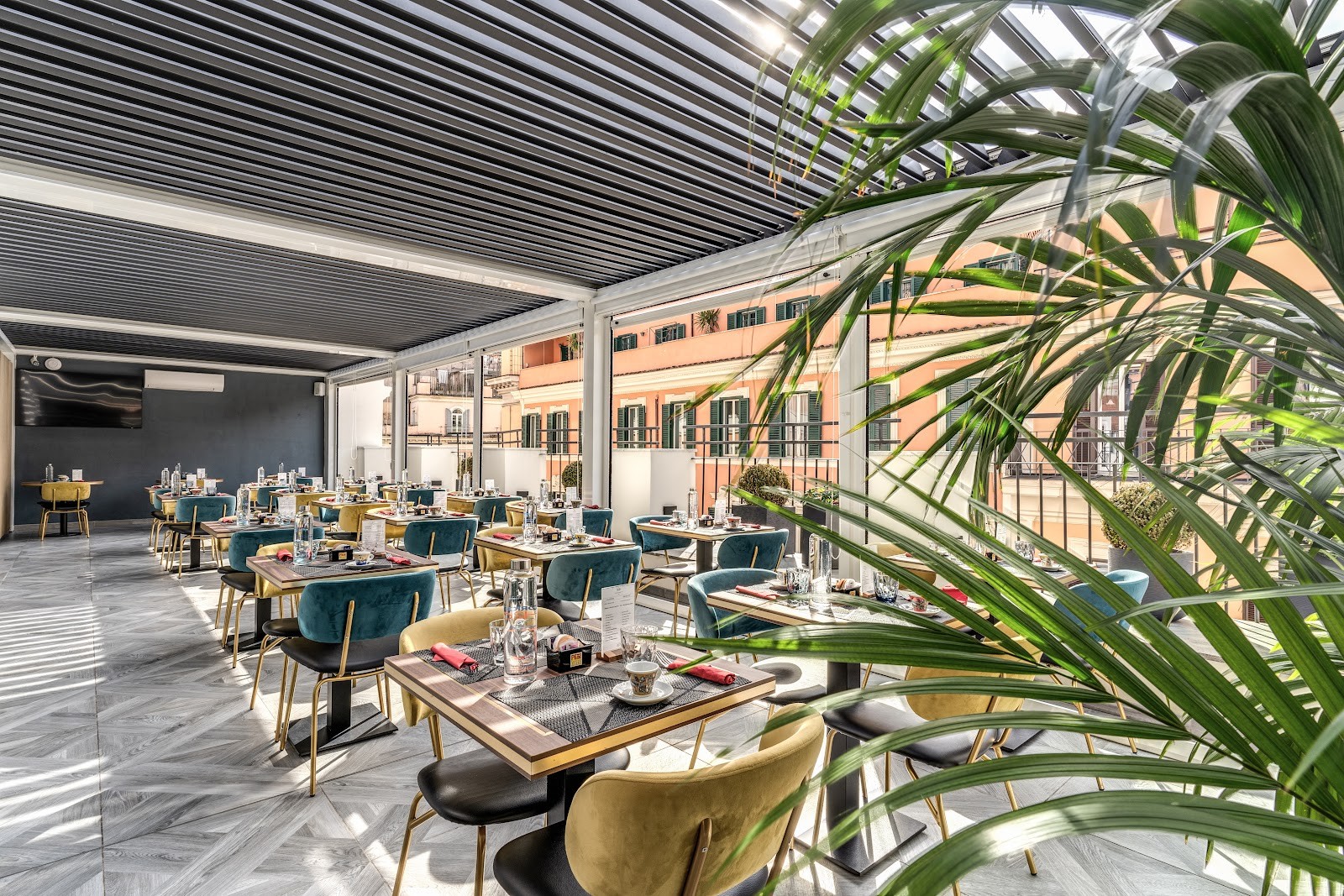 CC Palace Hotel Roma: the place