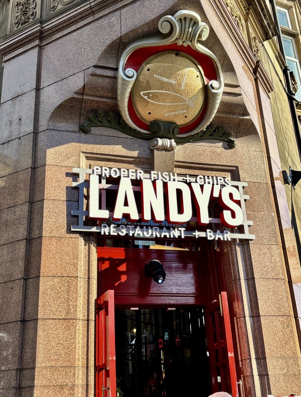 Landy's Fish and Chips: the place