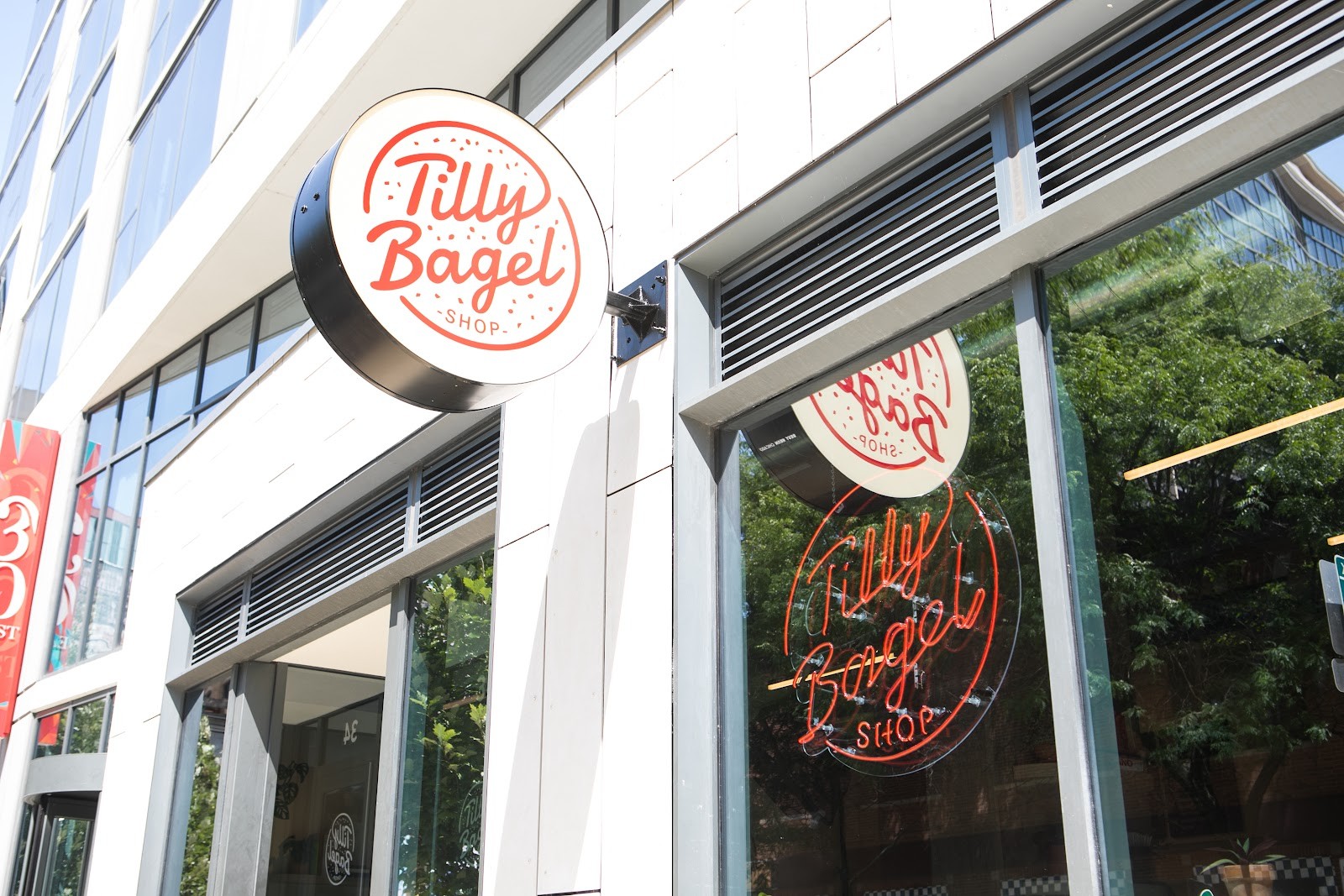 Tilly Bagel Shop: the place