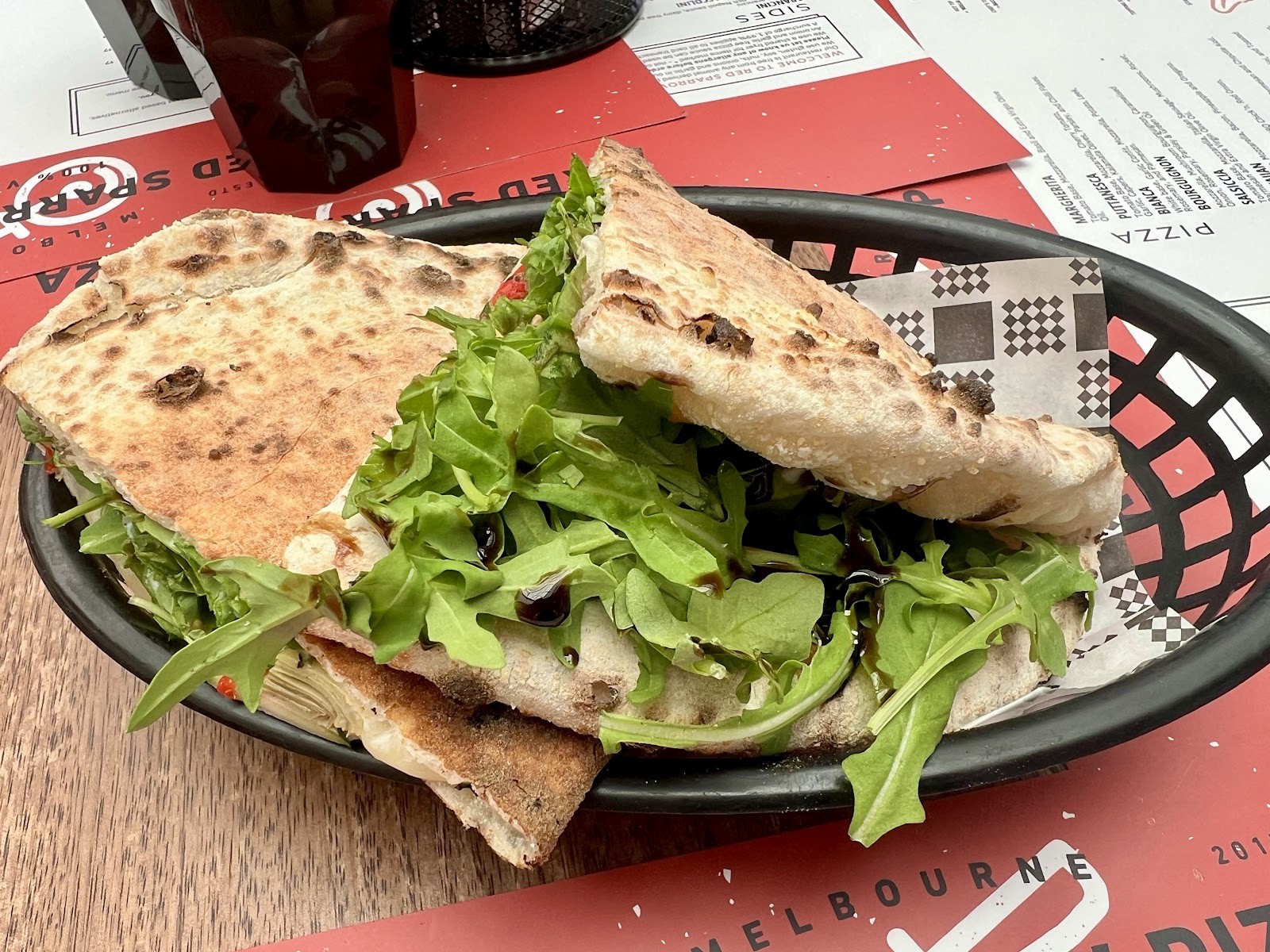 Red Sparrow Pizza: food & drinks