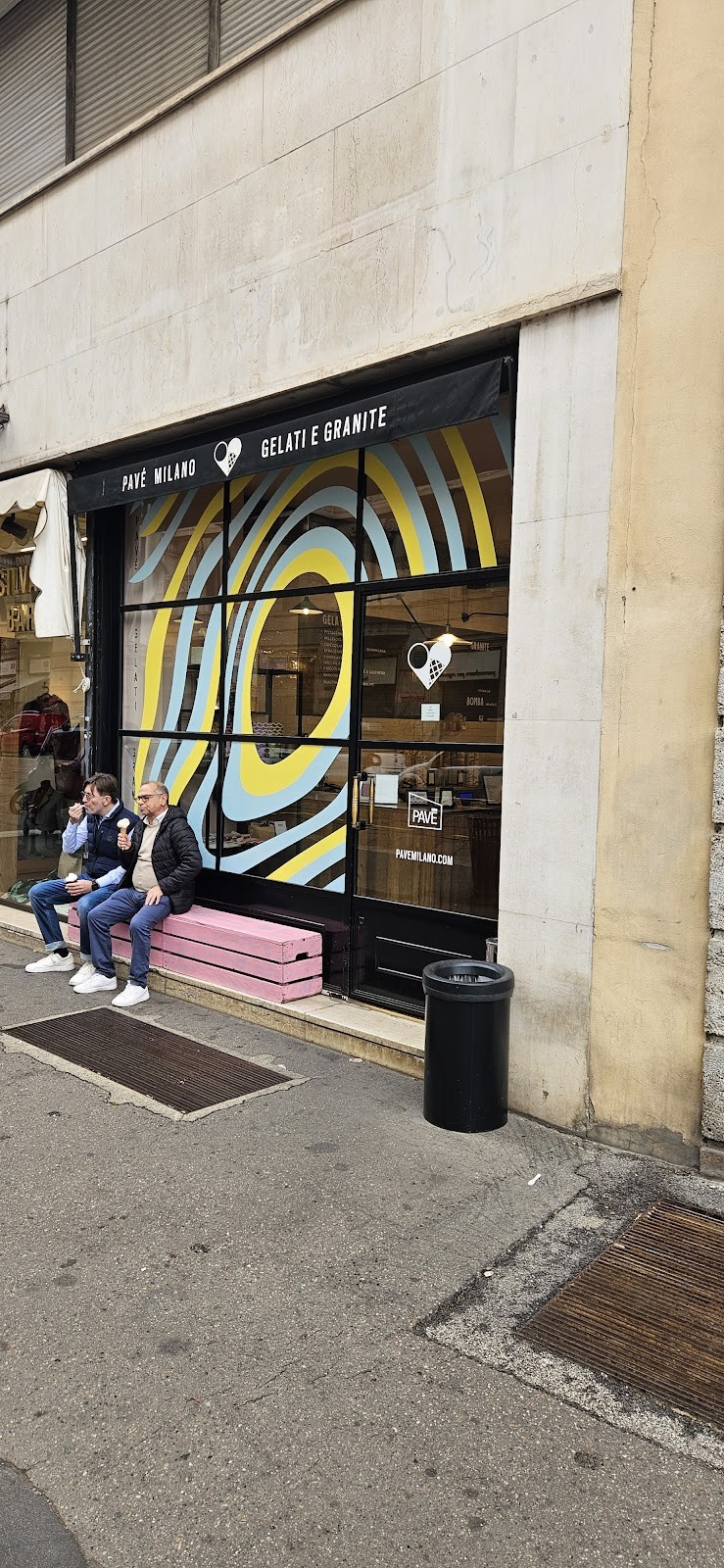 Pavé - Gelati&Granite: the place