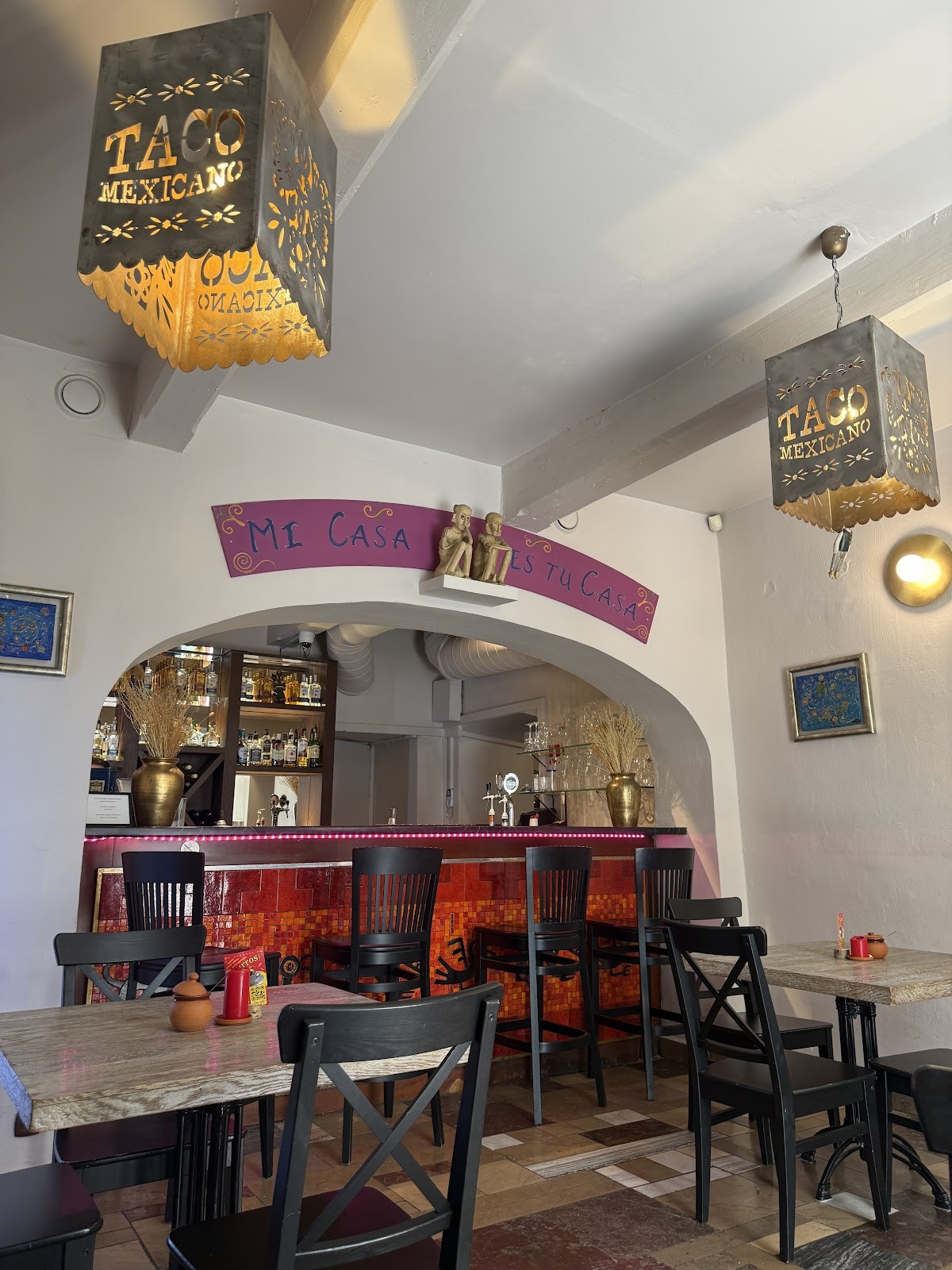 Restauracja Taco Mexicano: the place