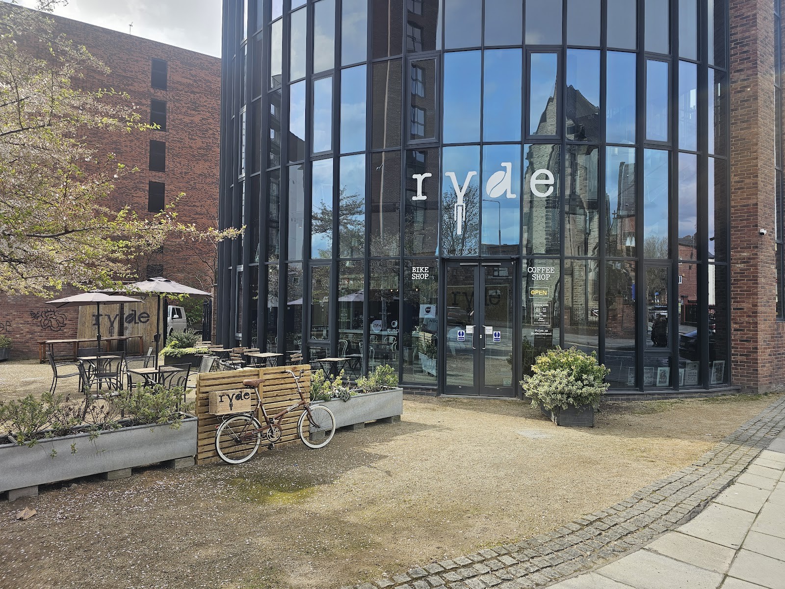 Ryde (Bicycle Cafe): the place