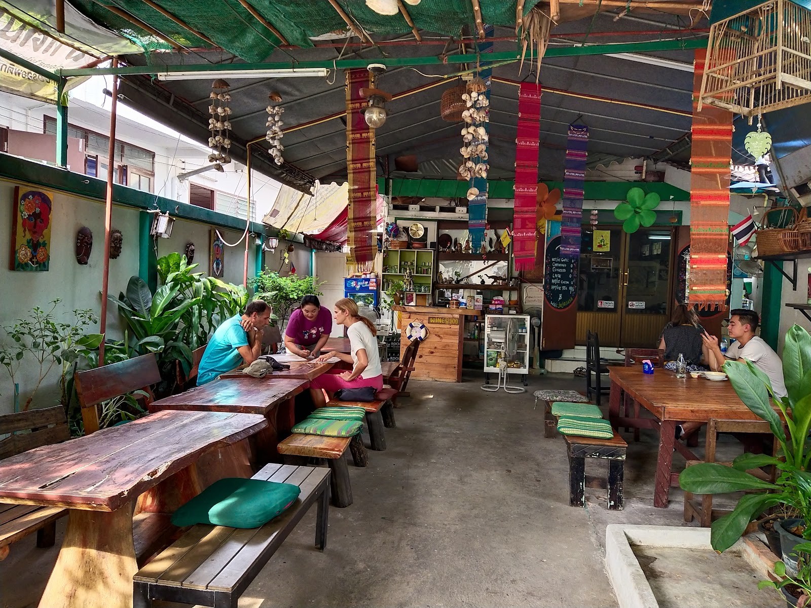 Green Garden Cooking School / May Kaidee Restaurant: the place