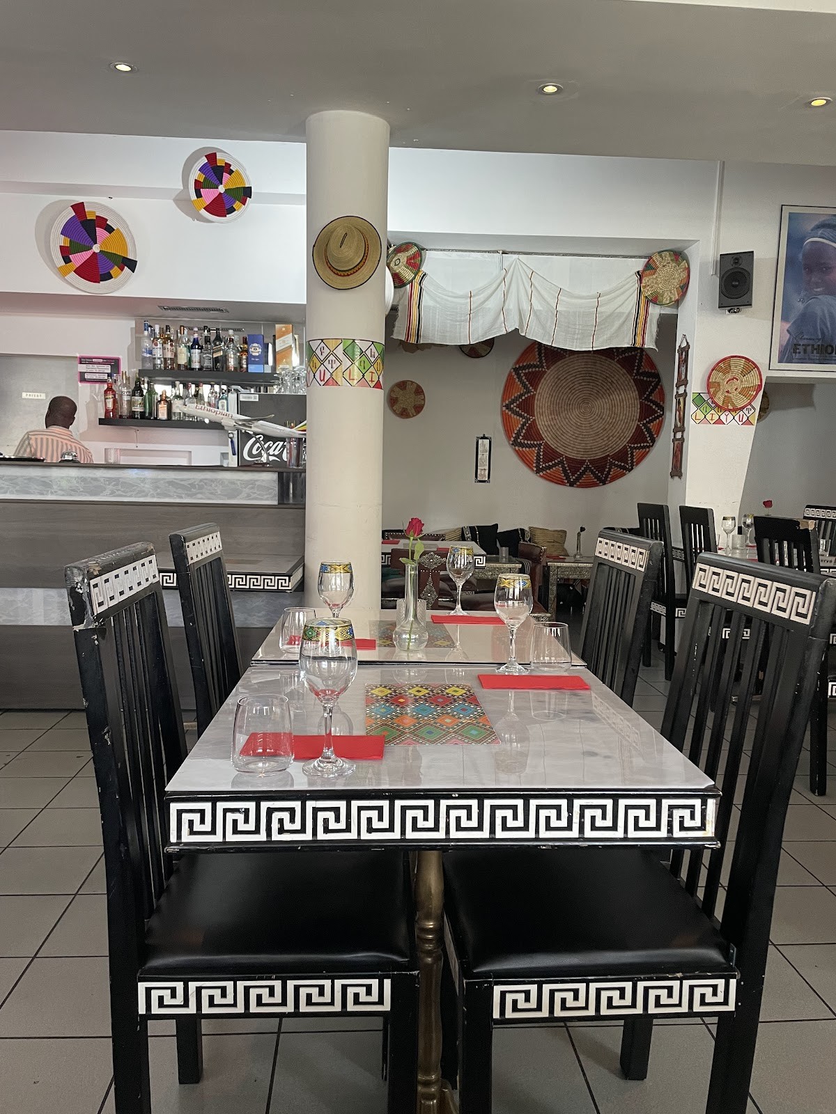 Liyu Ethiopian Restaurant in Zürich: the place