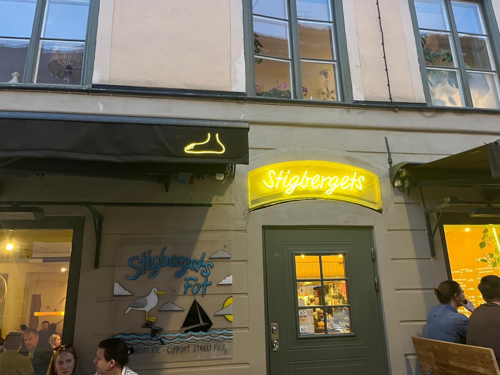 Stigberget’s Foot: the place