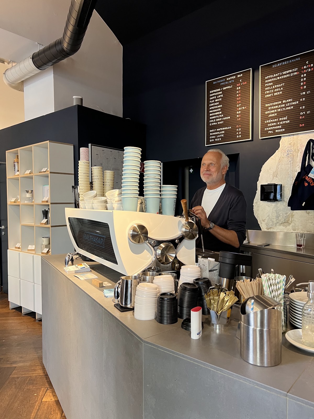 Balthasar Coffee Bar: the place