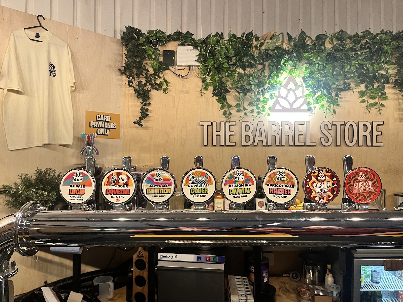 The Barrel Store by Attic Brew Co: the place
