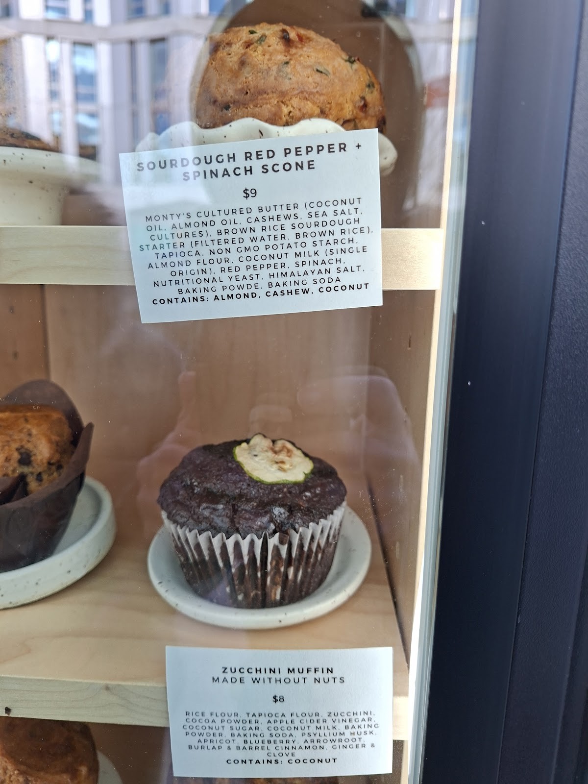 Sixteen Mill Bakeshop (window service): food & drinks
