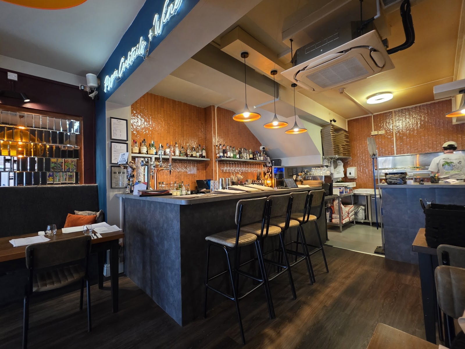 Smoke + Ash Pizza (Edgbaston): the place