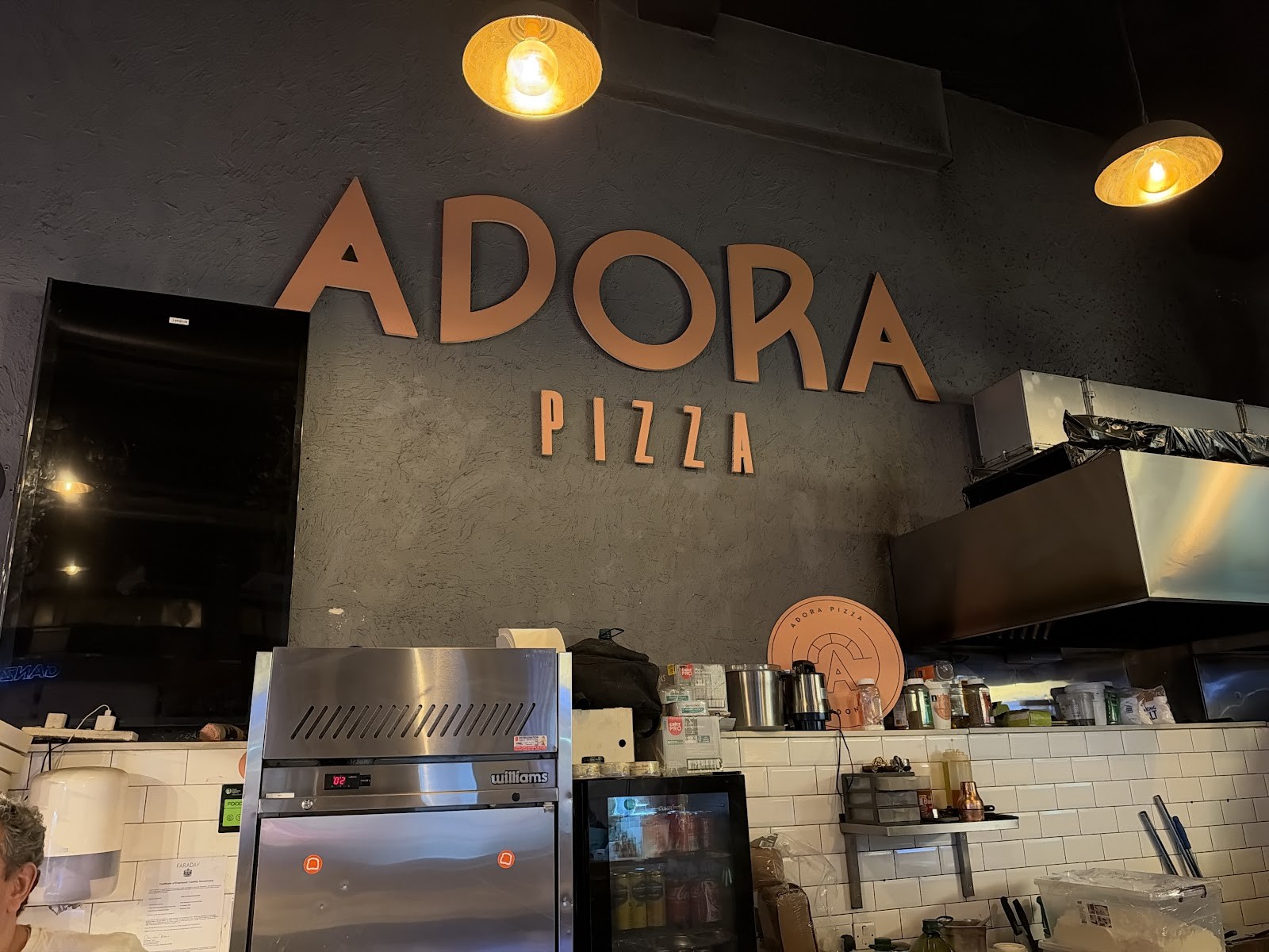 ADORA PIZZA: the place