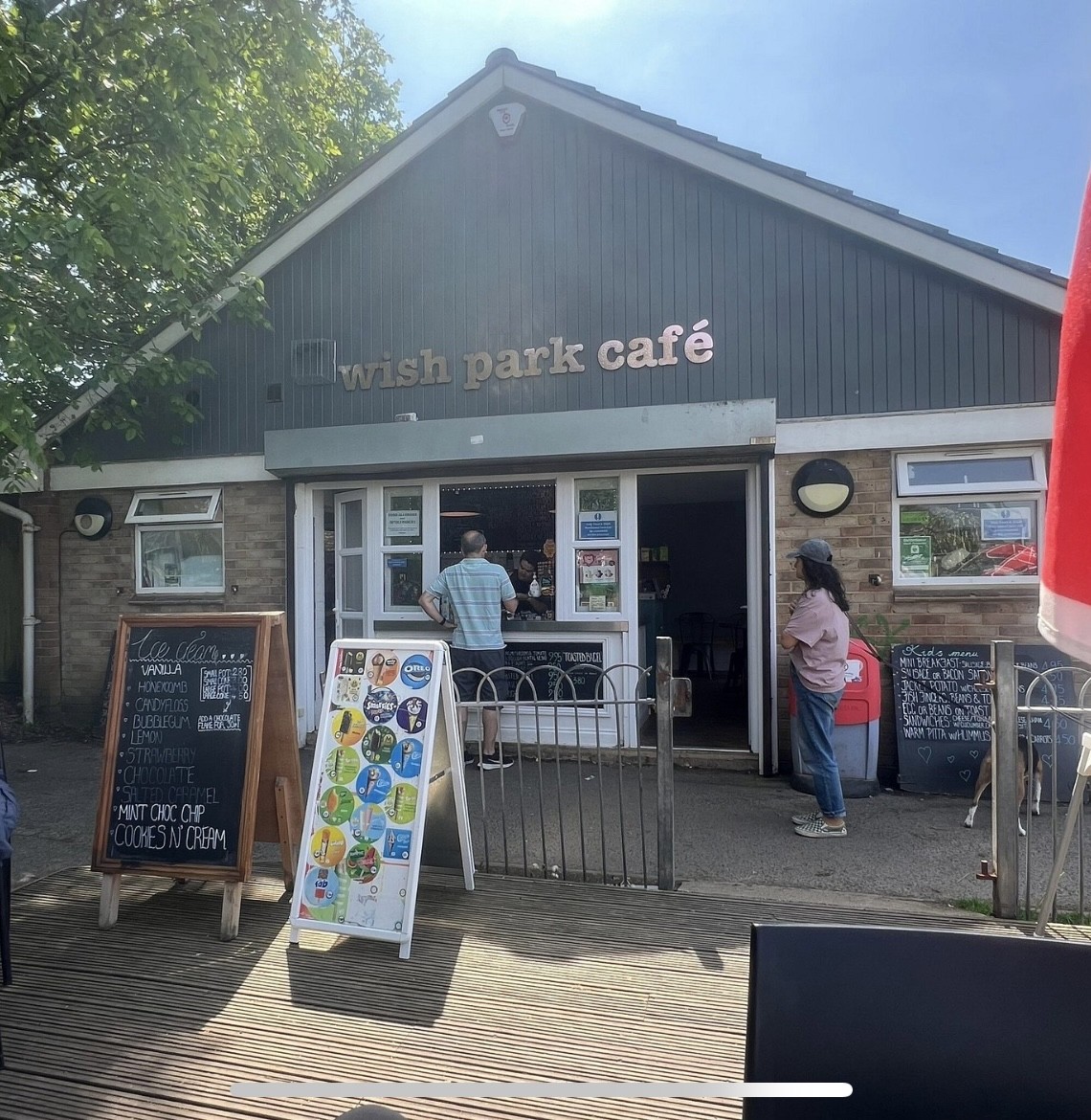 Wish Park Cafe: the place