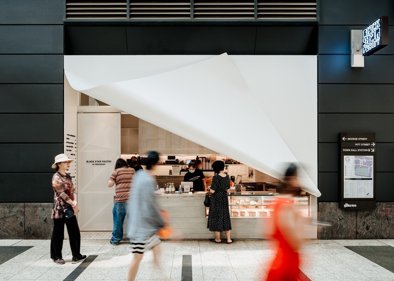 Black Star Pastry Sydney CBD: the place
