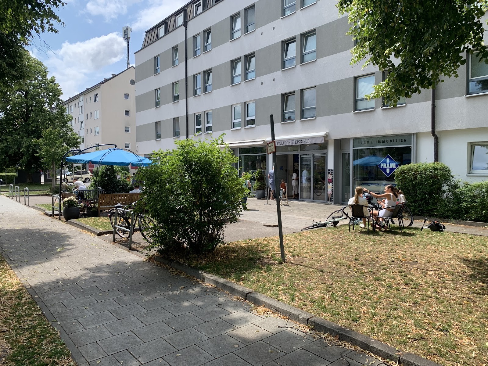 Patagon Helados Romanplatz: the place