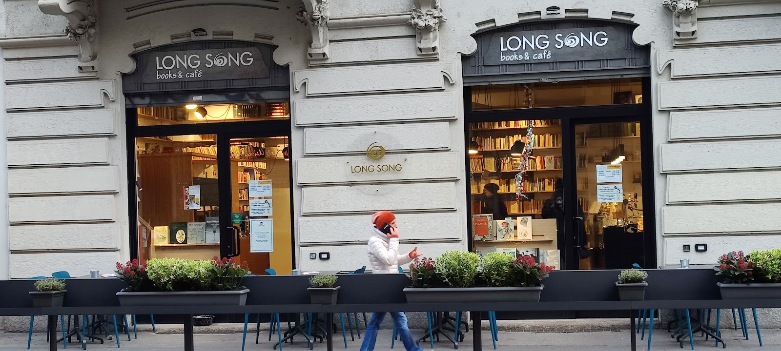 Long Song Books & Café: the place