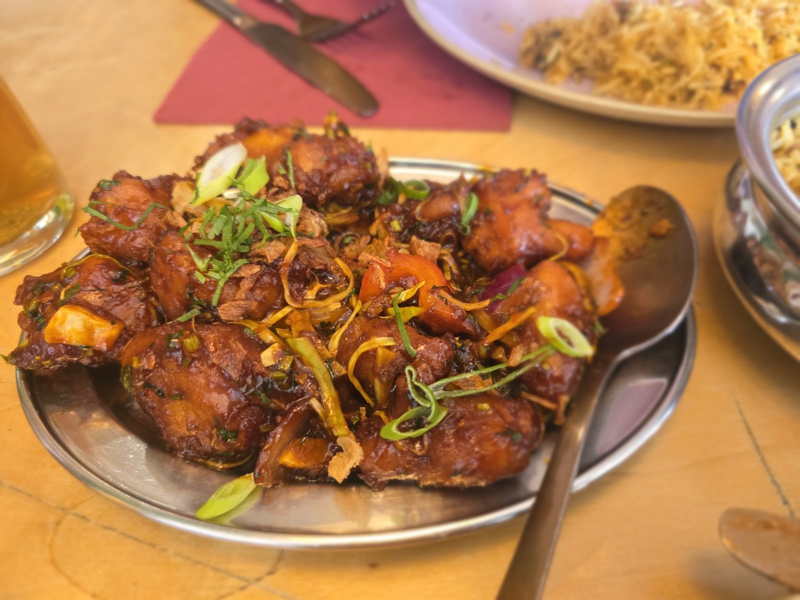 Namaste Village Twickenham: food & drinks