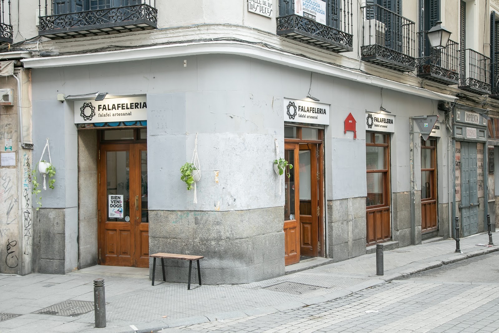 Falafelería: the place
