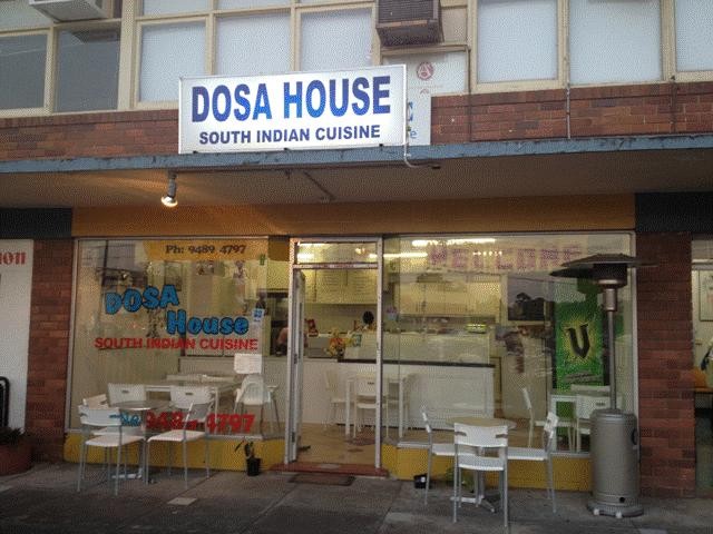 Dosa House: the place