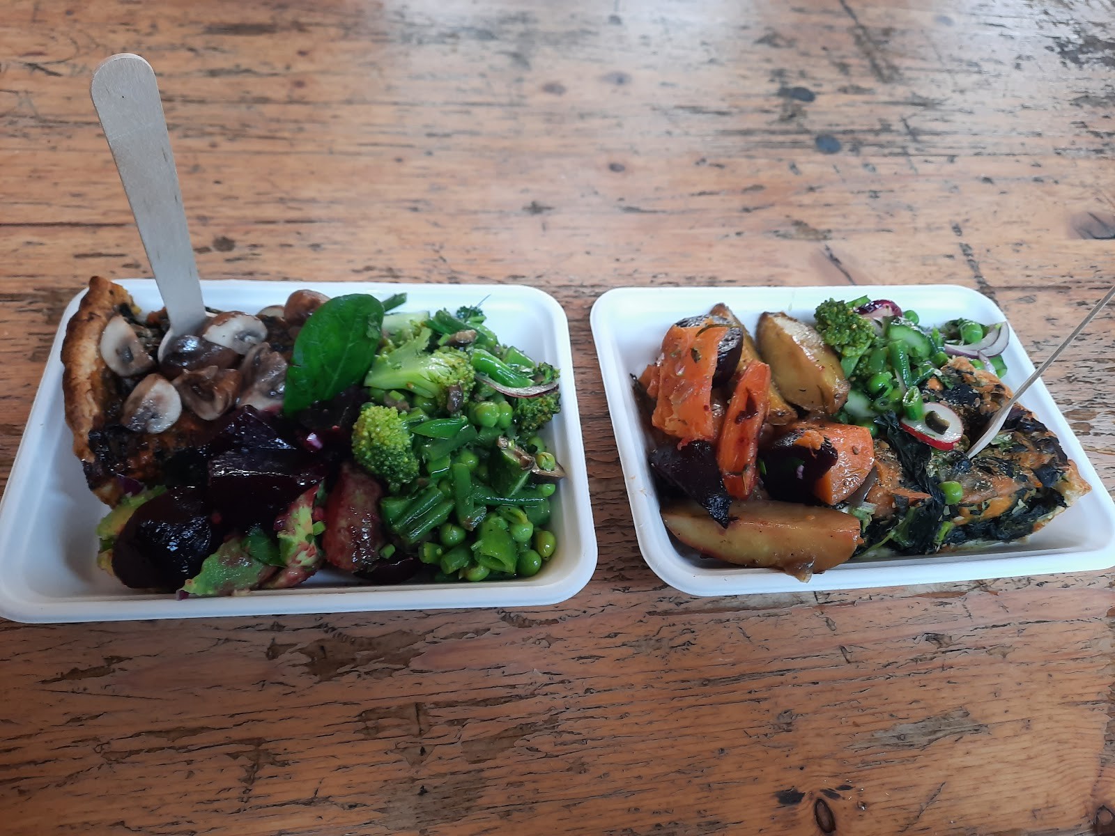 Vegan Garden London: food & drinks