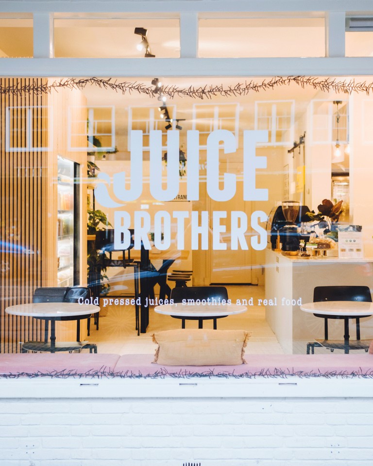 Juicebrothers Oud Zuid - Heemstedestraat: the place