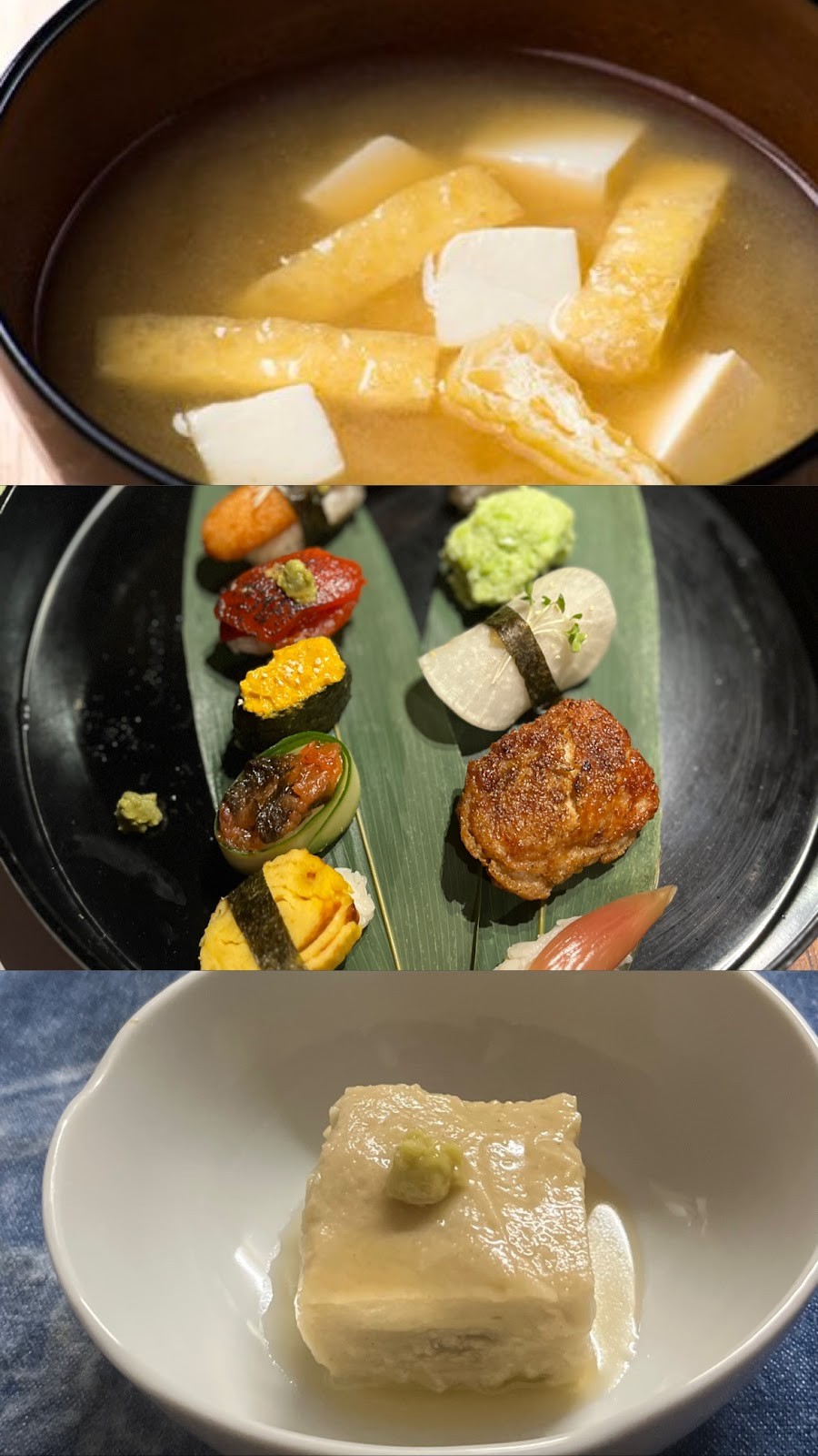 Nirai Roppongi | Vegan Sushi: food & drinks