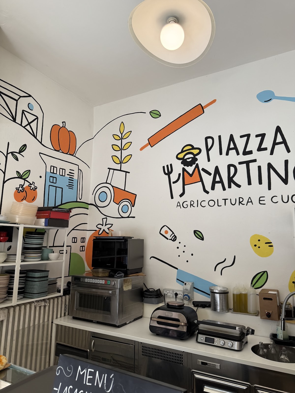 Piazza Martino Agricoltura e Cucina: the place