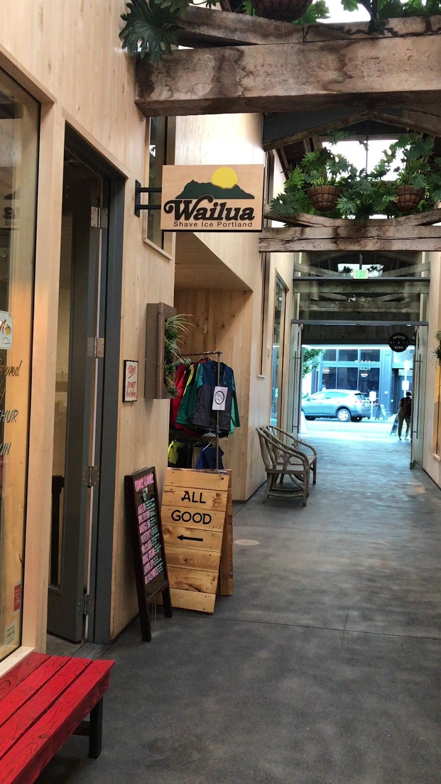 Wailua Shave Ice Portland: the place