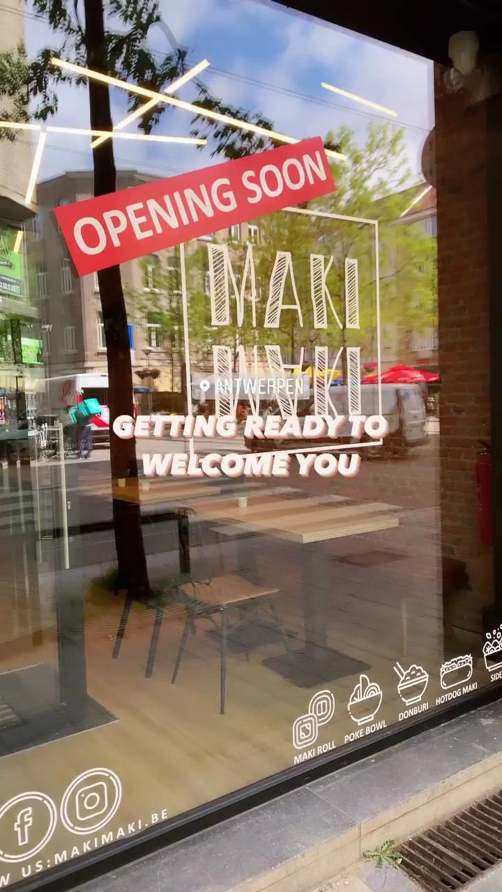 MAKI MAKI - Antwerpen 🍣: the place