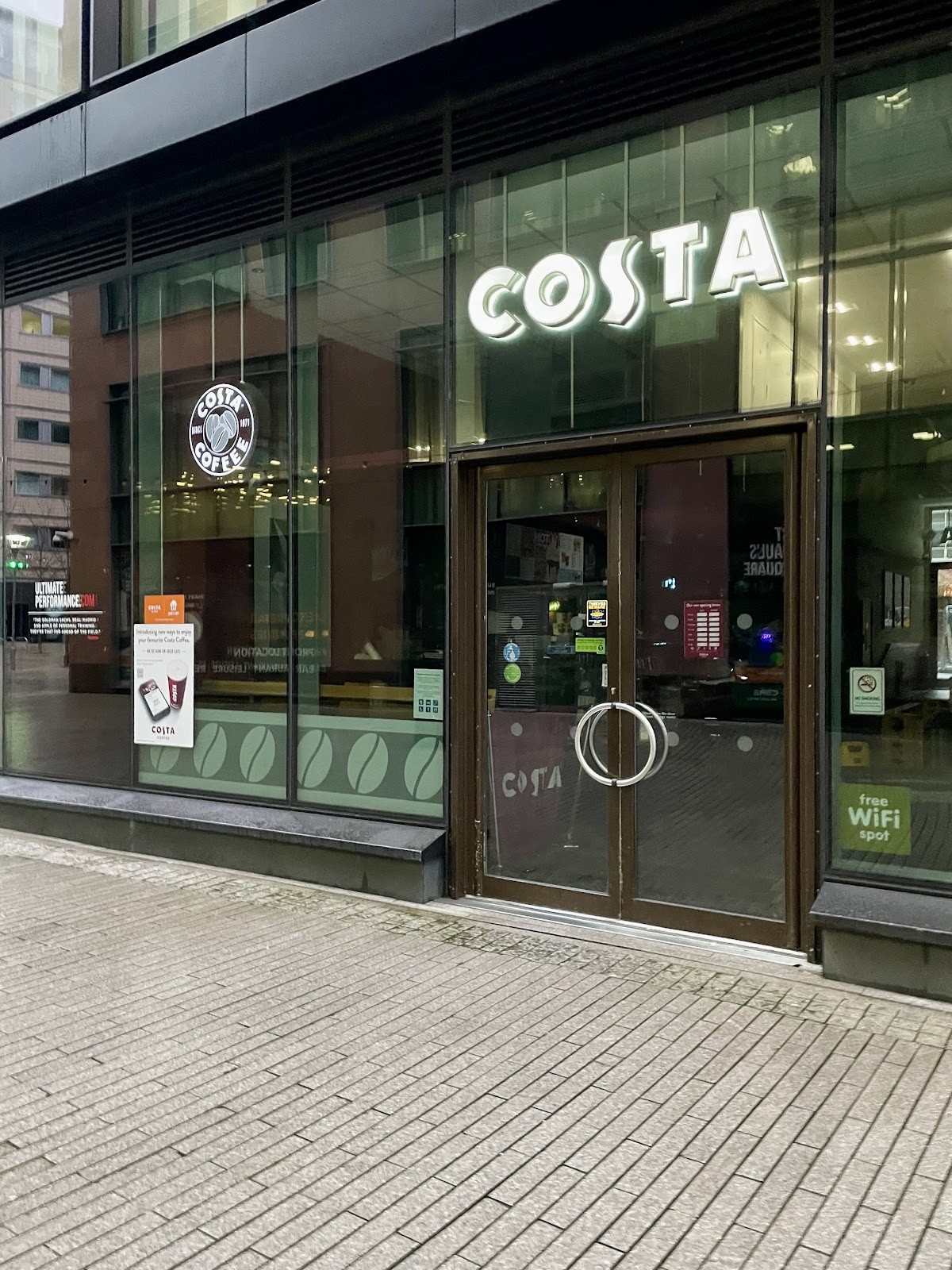 Costa Coffee: the place