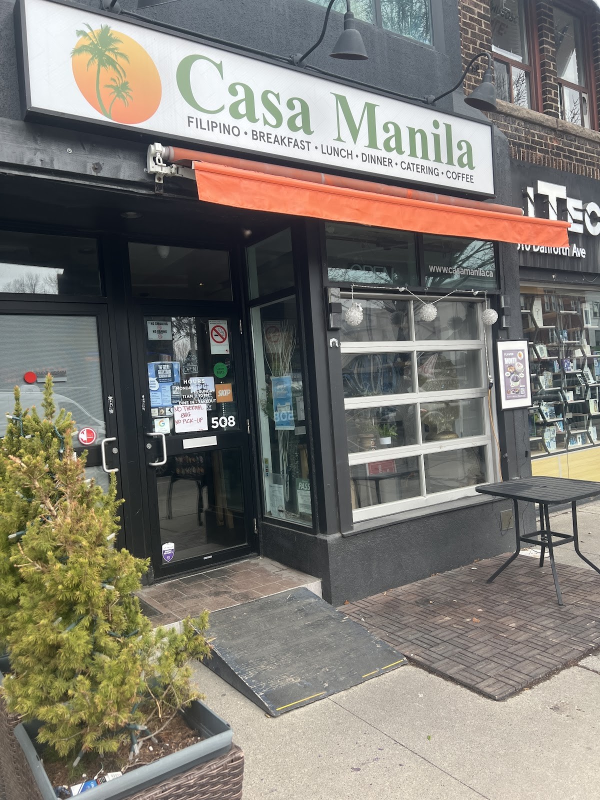 Casa Manila Danforth: the place