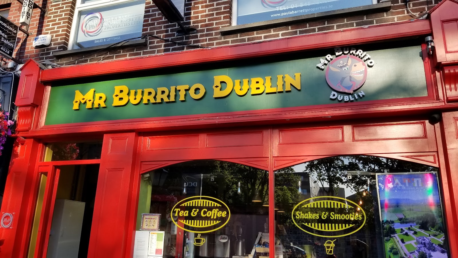 Mr Burrito Dublin: the place