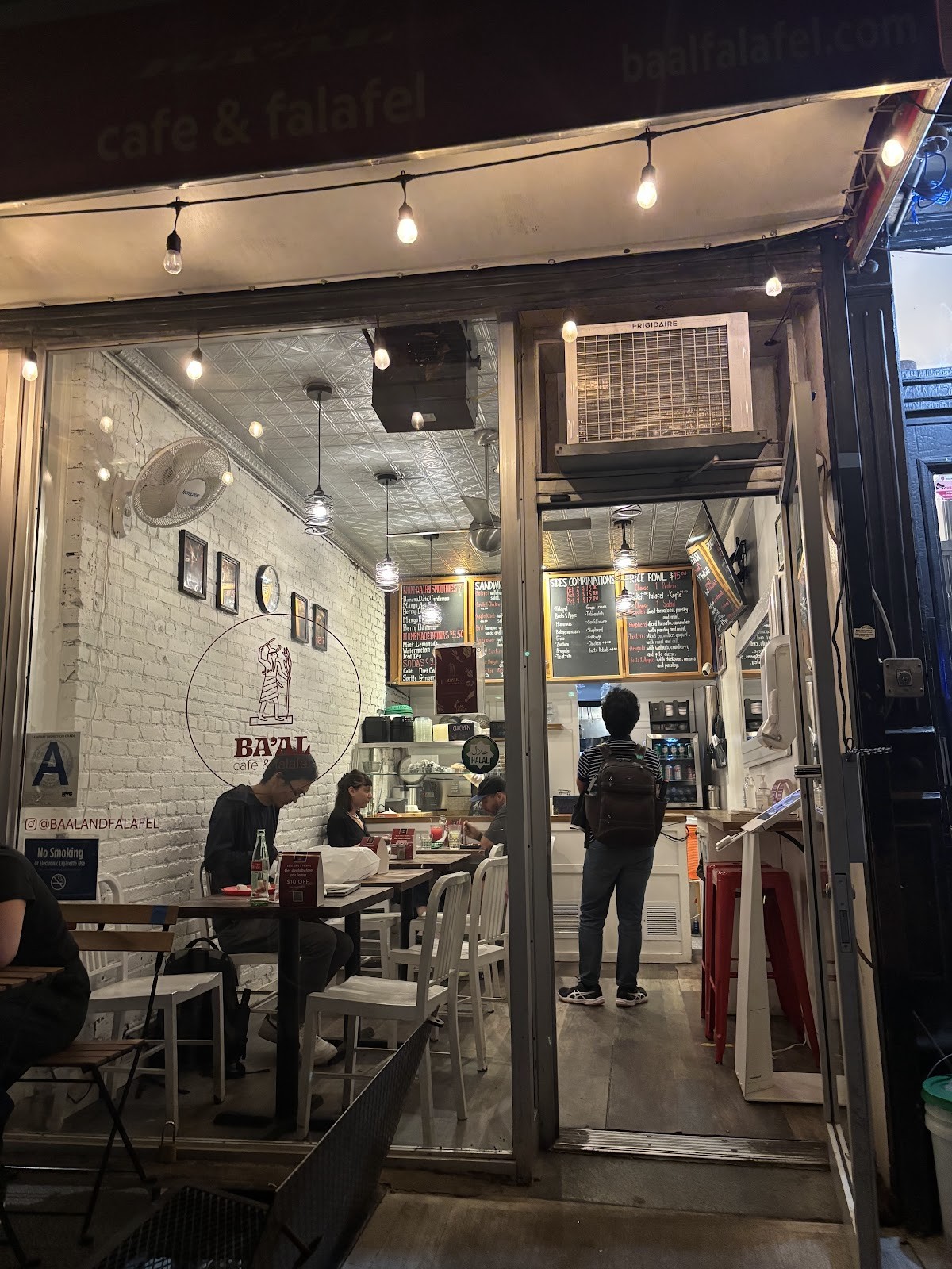 Ba'al Cafe & Falafel: the place