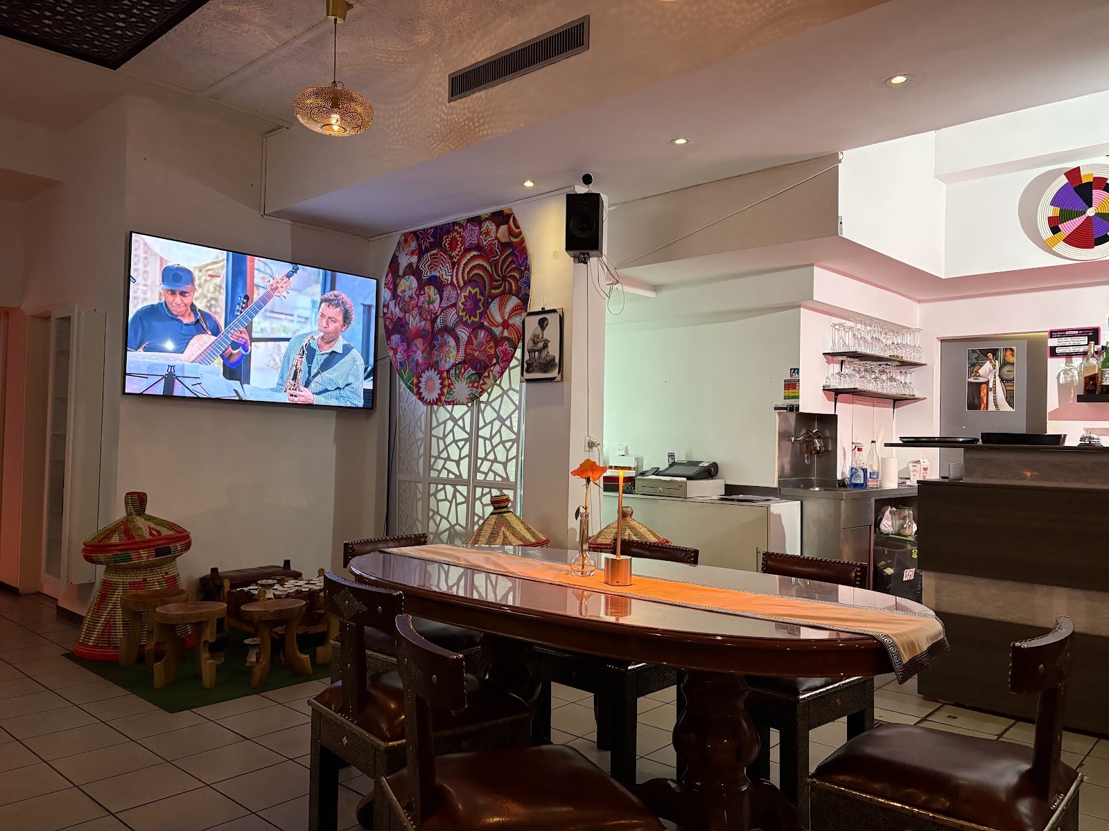 Liyu Ethiopian Restaurant in Zürich: the place
