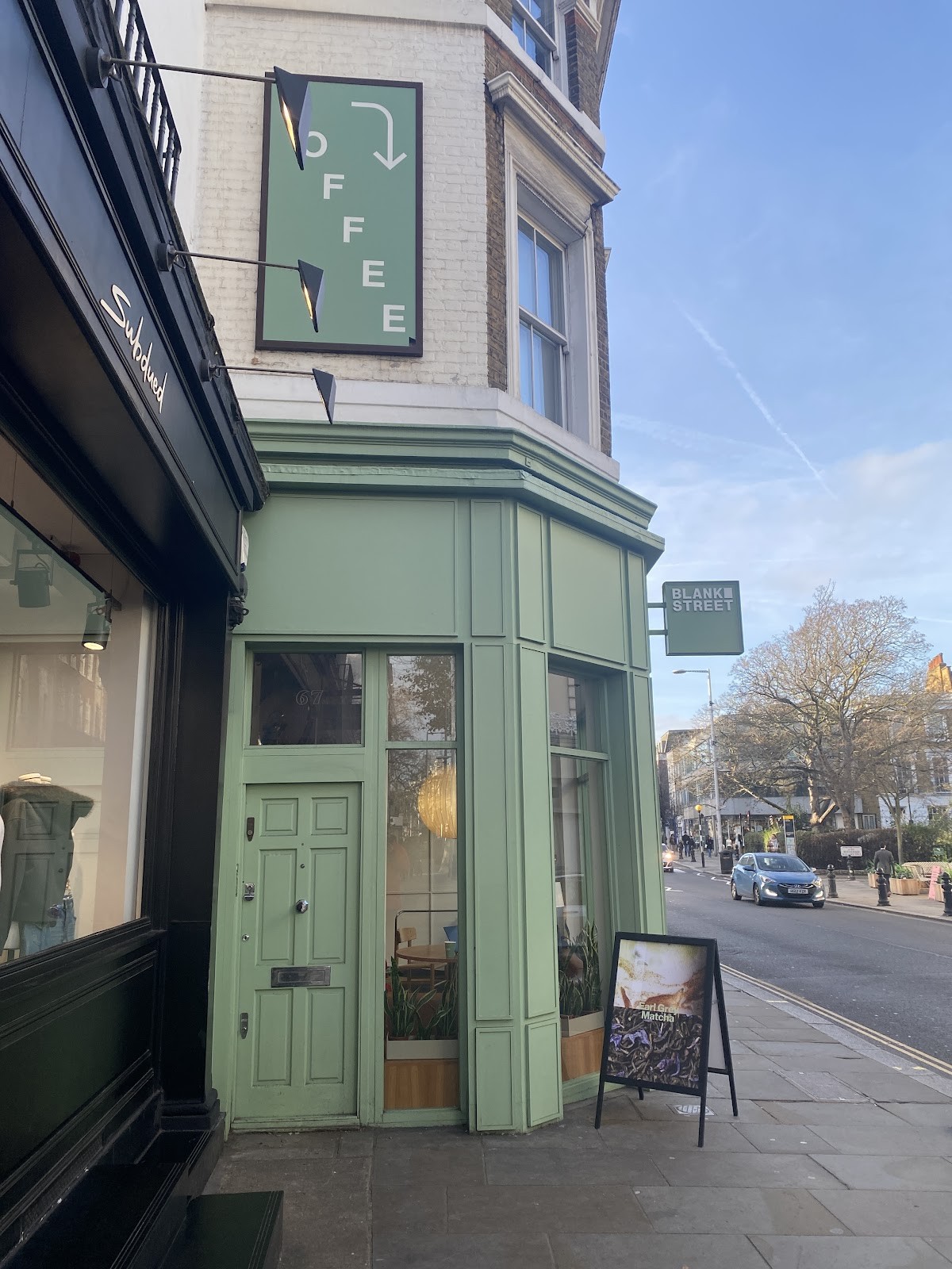 Blank Street Coffee: the place