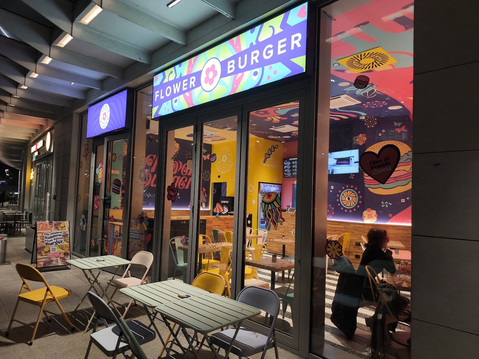 Flower Burger: the place