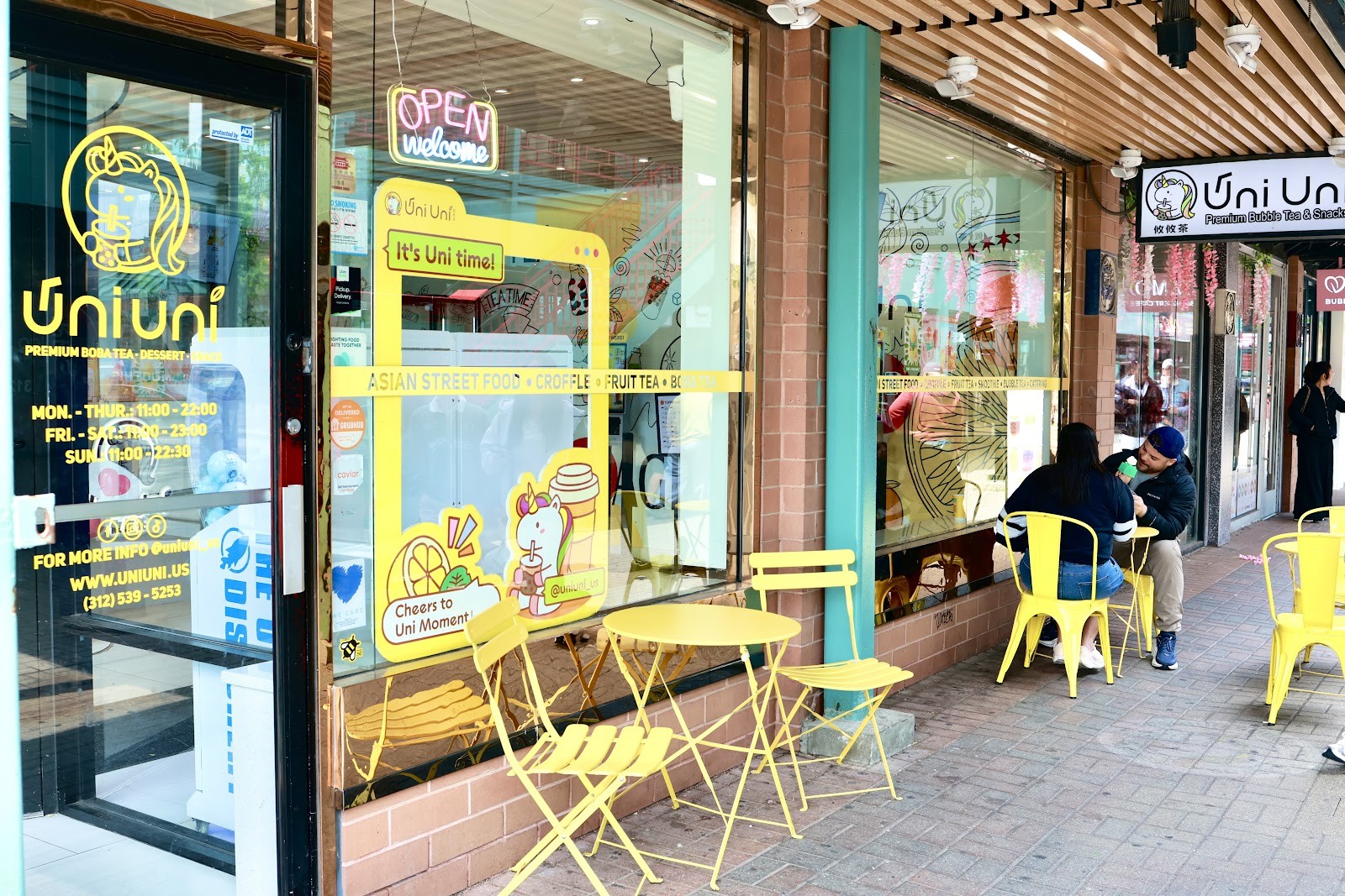 Uni Uni Boba Chinatown: the place