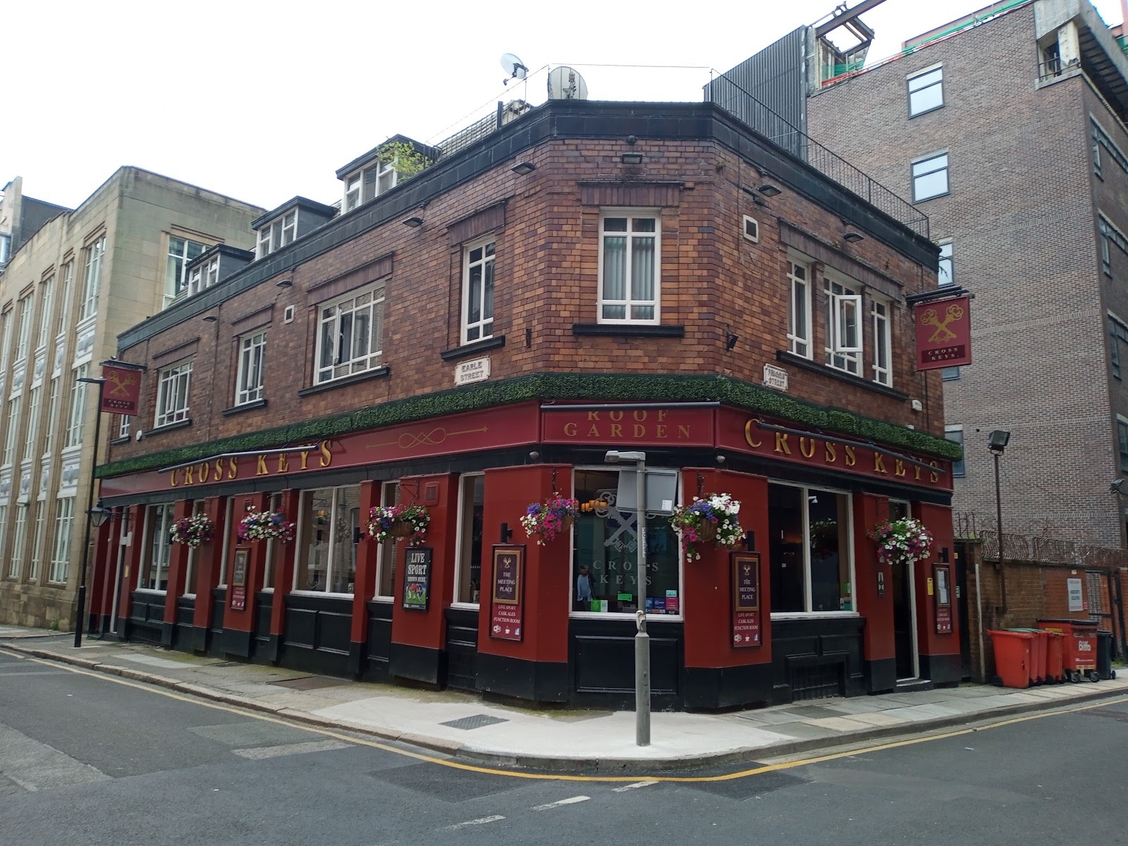 The Cross Keys: the place