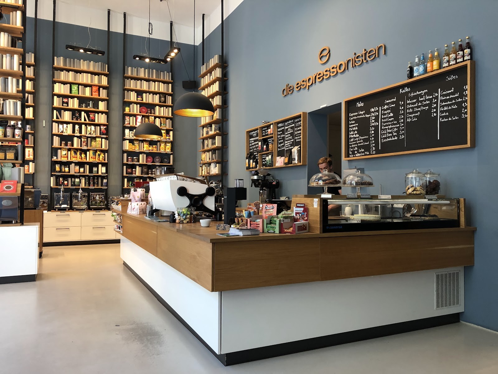die espressonisten | Store, Craft Coffeeshop & La Marzocco Showroom: the place