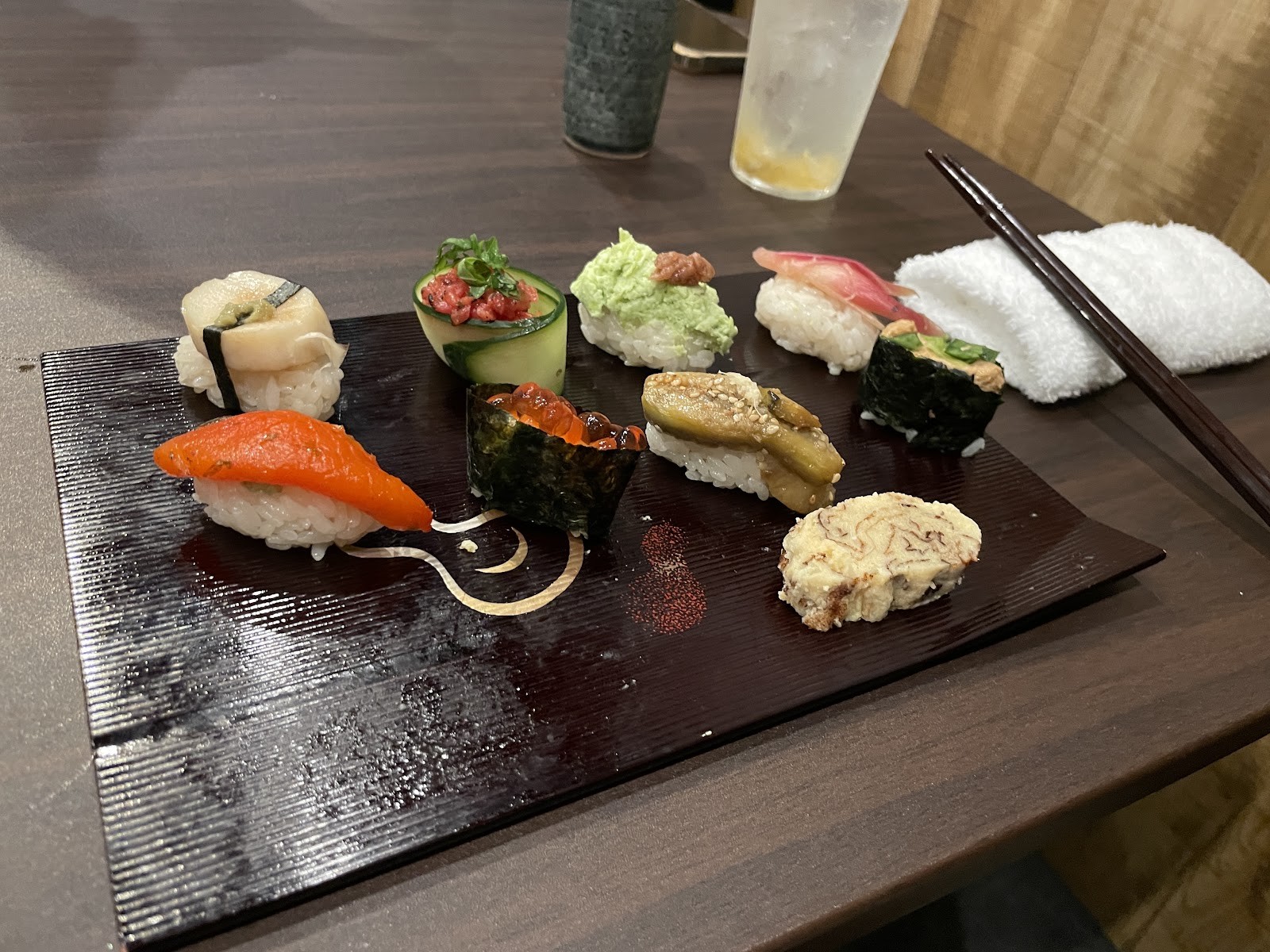 Nirai Roppongi | Vegan Sushi: food & drinks