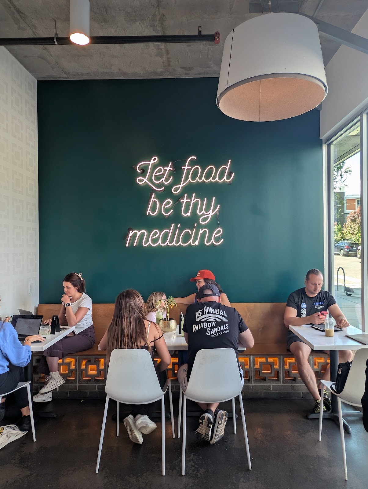 The Green Collective Eatery: the place