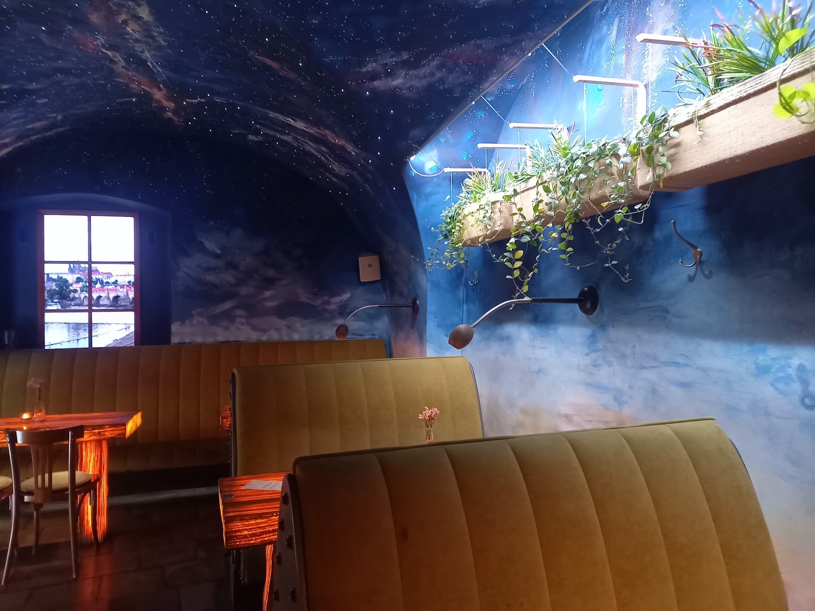 Lehká hlava - vegetarian restaurant: the place
