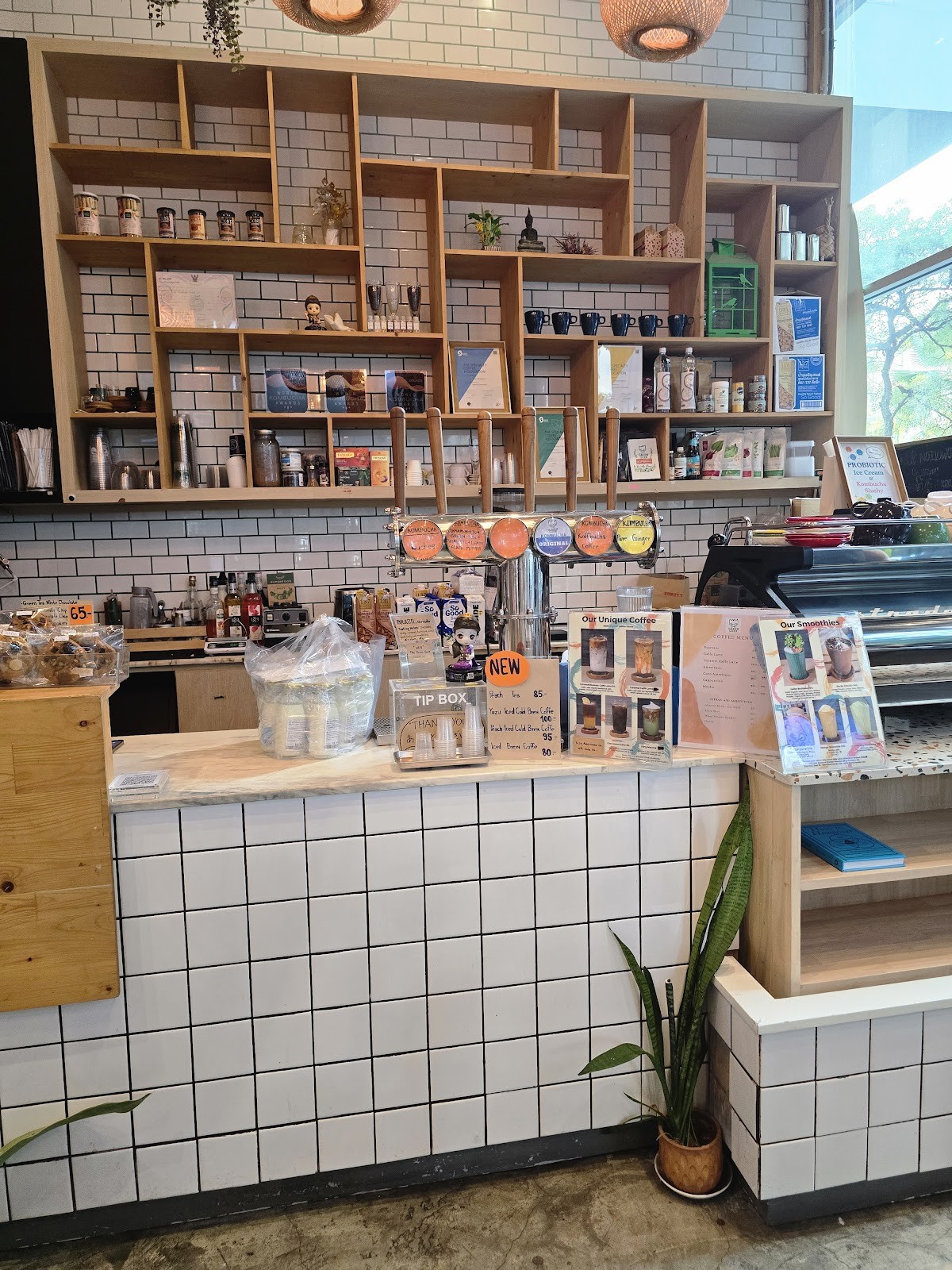 The Green Geek Kombucha Sukhumvit: the place