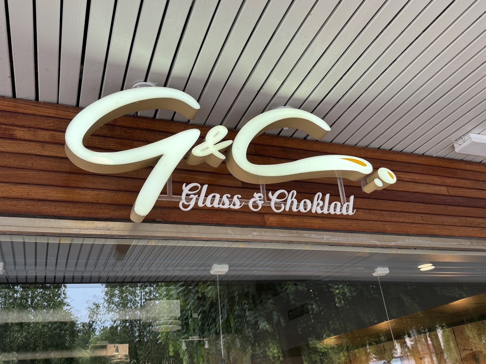 G&C Glass & Choklad: the place