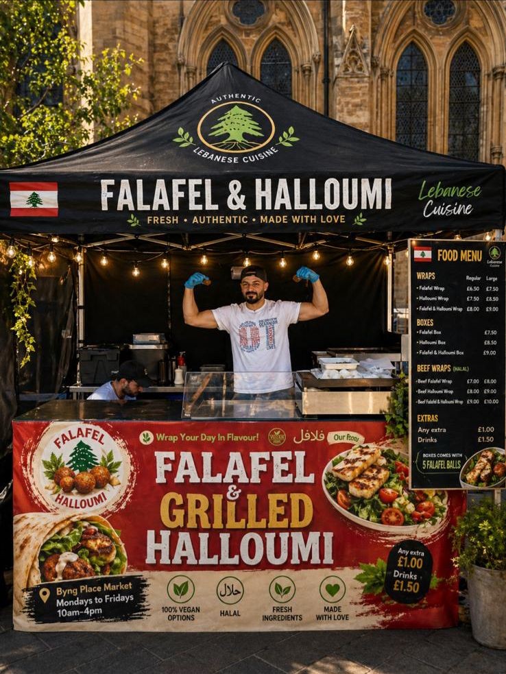 Purely Falafel: the place