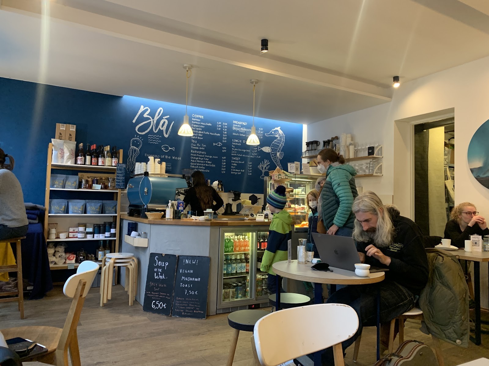 Café Blá: the place